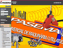 Tablet Screenshot of pasemaesutil.com